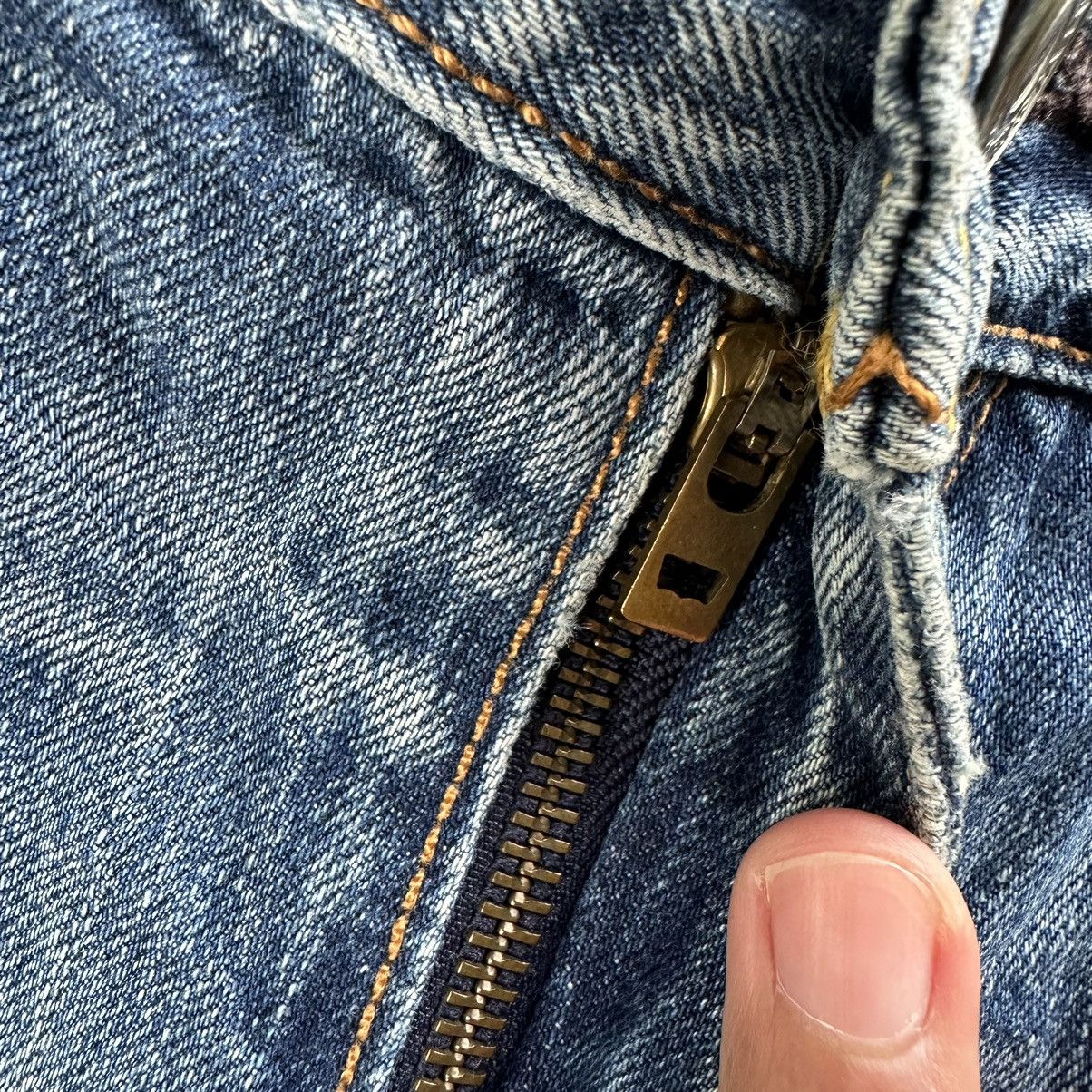 Japanese Brand Vintage Levi’s 502 Distress Raw Faded Denim Jean Size 35 Size US 35 - 7 Thumbnail
