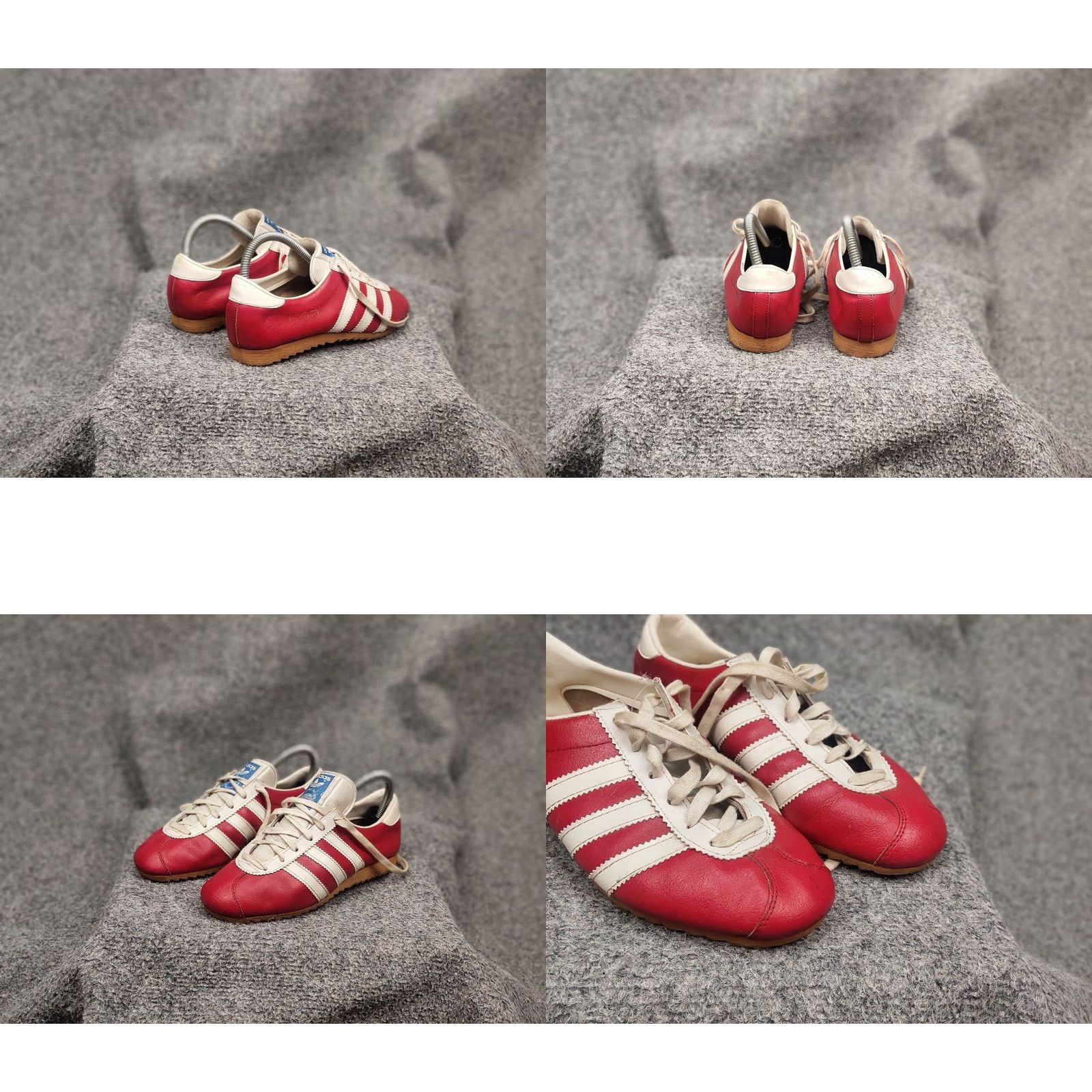 Adidas Adidas Hobby Vintage Sneakers 70's Austria Red Leather Trainers Shoes Size US 5 / EU 37 - 9 Thumbnail