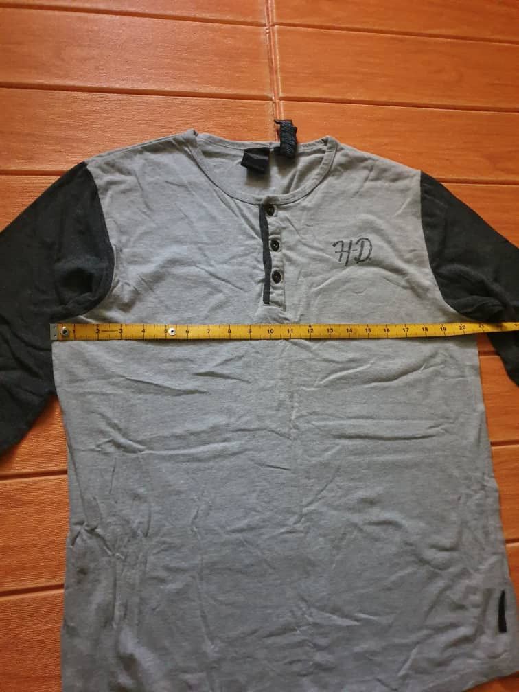 Harley Davidson Harley Davidson grey colour longsleeve shirt Size US M / EU 48-50 / 2 - 7 Thumbnail