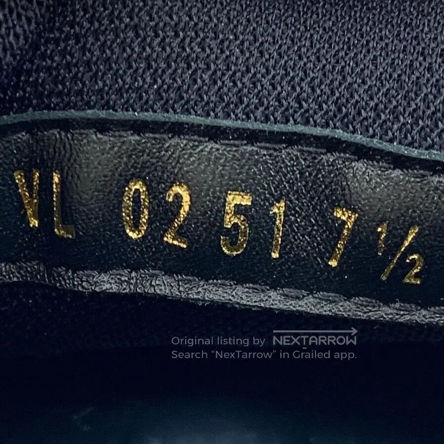 Louis Vuitton Louis Vuitton Black Logo Monogrammed Lace-up Leisure Flat- Size US 8.5 / EU 41-42 - 6 Thumbnail