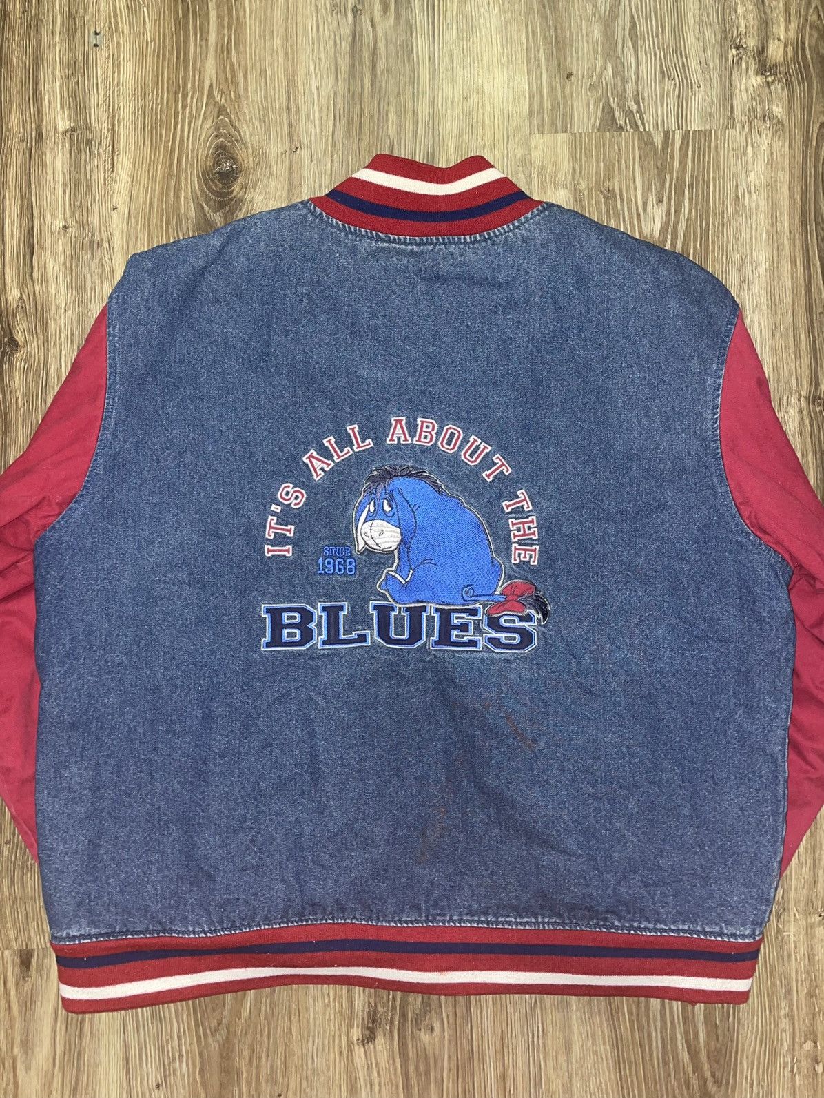 Disney Vintage Eeyore It’s All About The Blues Jacket Size US L / EU 52-54 / 3 - 2 Thumbnail