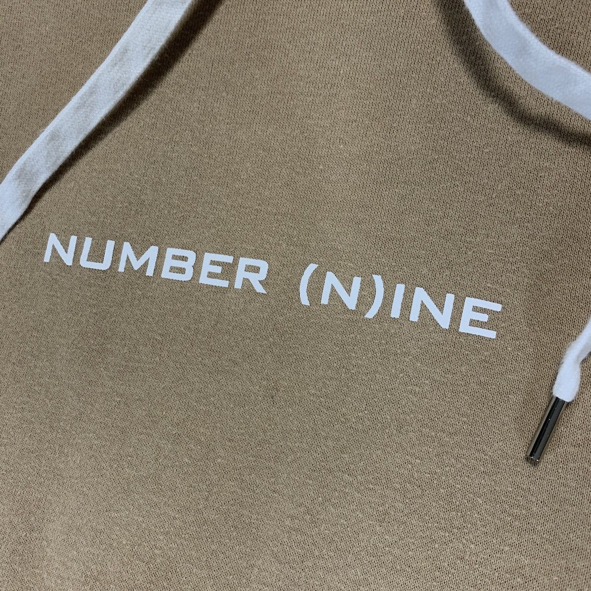 Number (N)ine [XL] Number Nine Logo Pullover Hoodie Sweatshirt Size US XL / EU 56 / 4 - 6 Thumbnail
