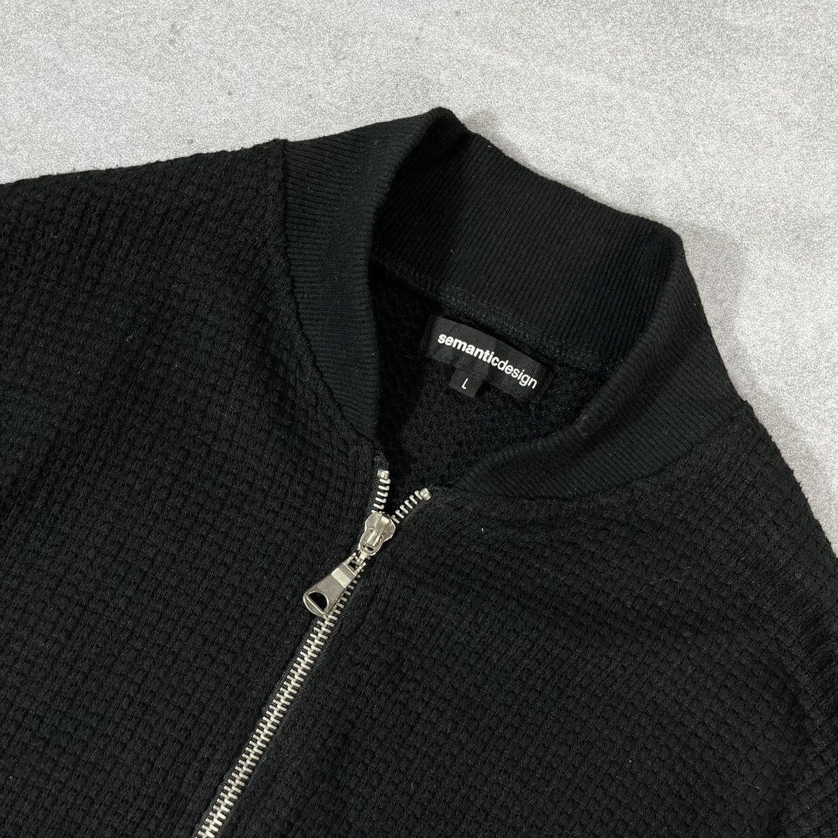 If Six Was Nine Semanticdesign Bomber Knit Sweaters Size US L / EU 52-54 / 3 - 4 Thumbnail