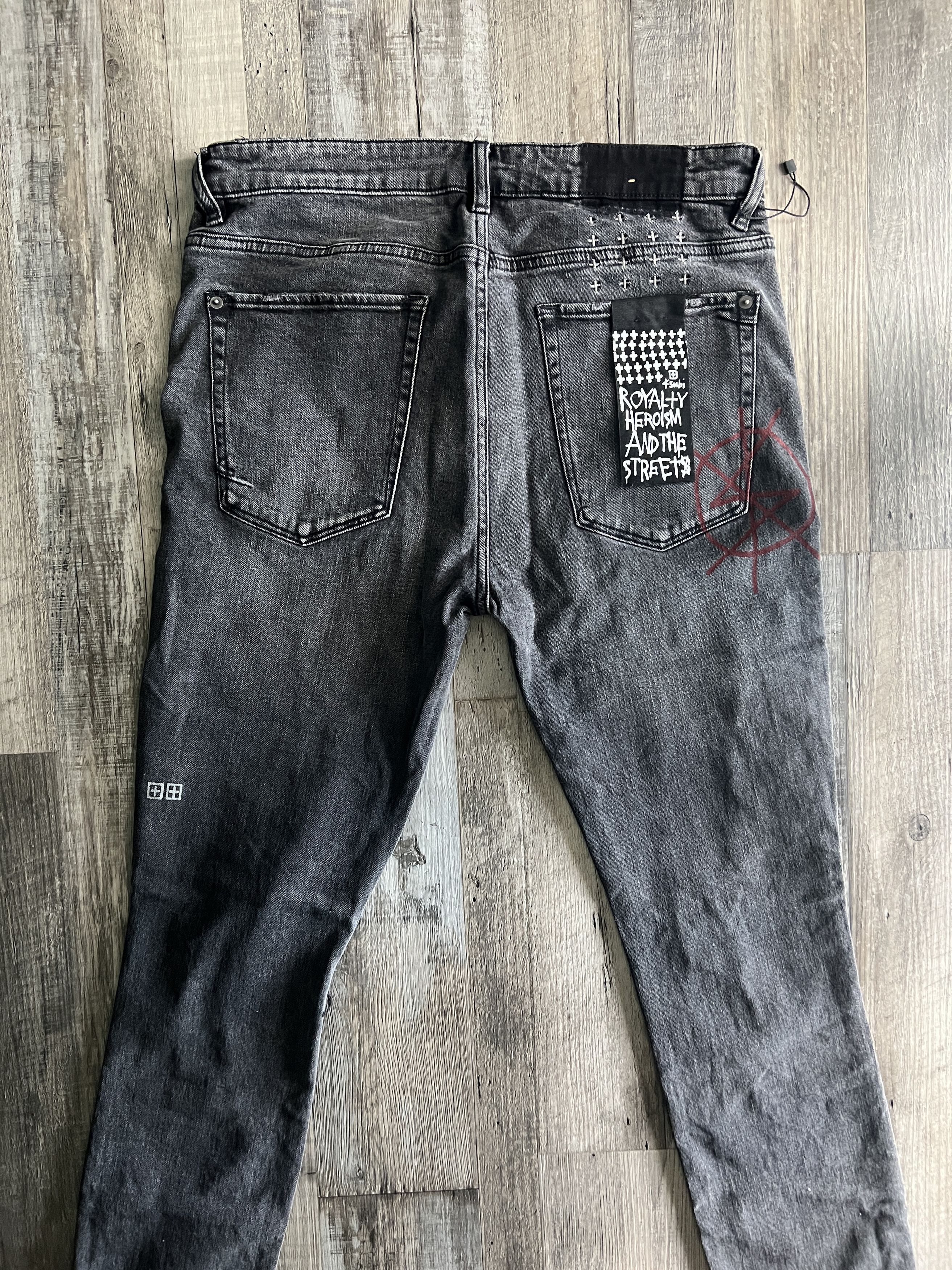Ksubi Ksubi " Maniac Van Winkle " Skinny Jeans Size US 34 / EU 50 - 2 Thumbnail