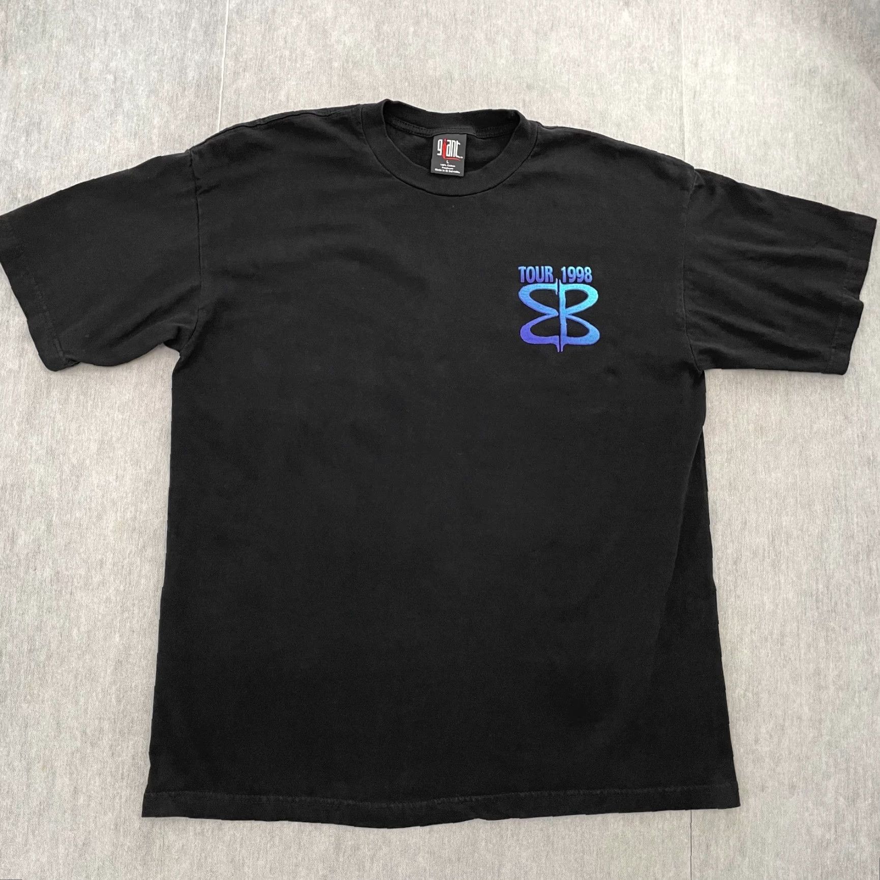 Vintage VINTAGE Moody Blues Band T-Shirt Adult Large Black 90s Tour Music Mens L Size US L / EU 52-54 / 3 - 2 Thumbnail
