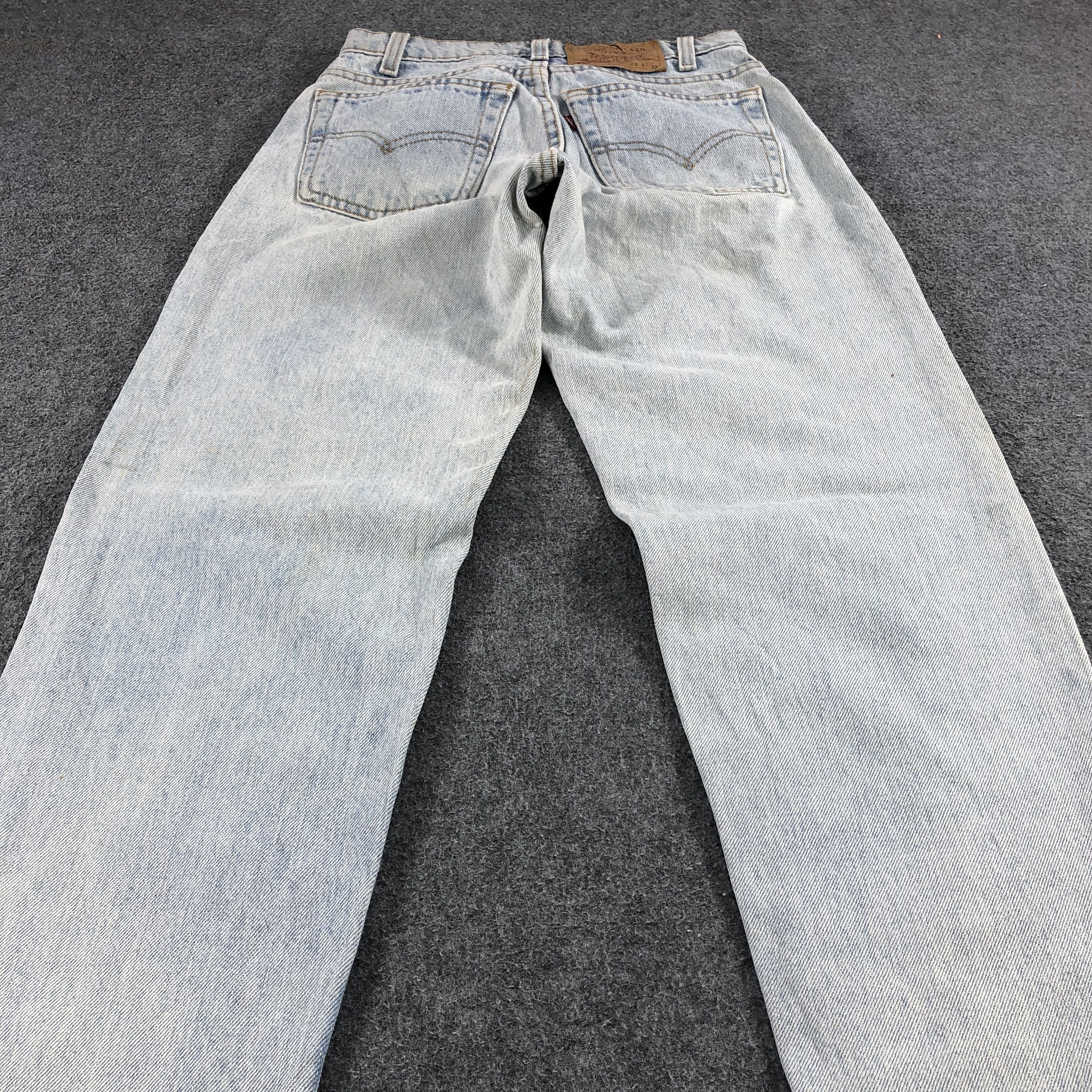 Levi's Light Wash Vintage Levis 550 Jeans-J1135 Size US 27 - 4 Thumbnail