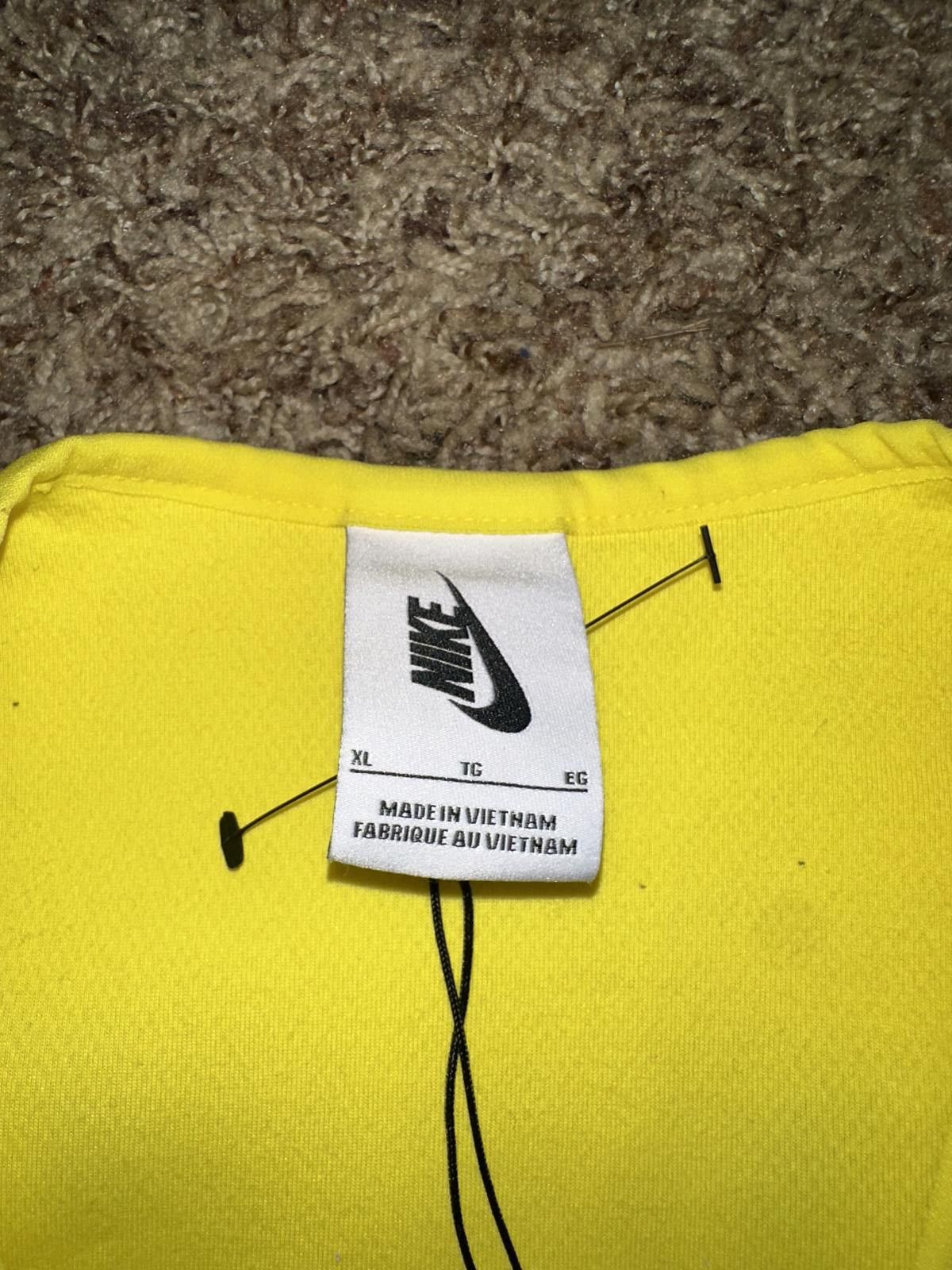 Nike Nike x Off-White NRG X Cross Bib Vest 'Opti Yellow' Size ONE SIZE - 4 Thumbnail