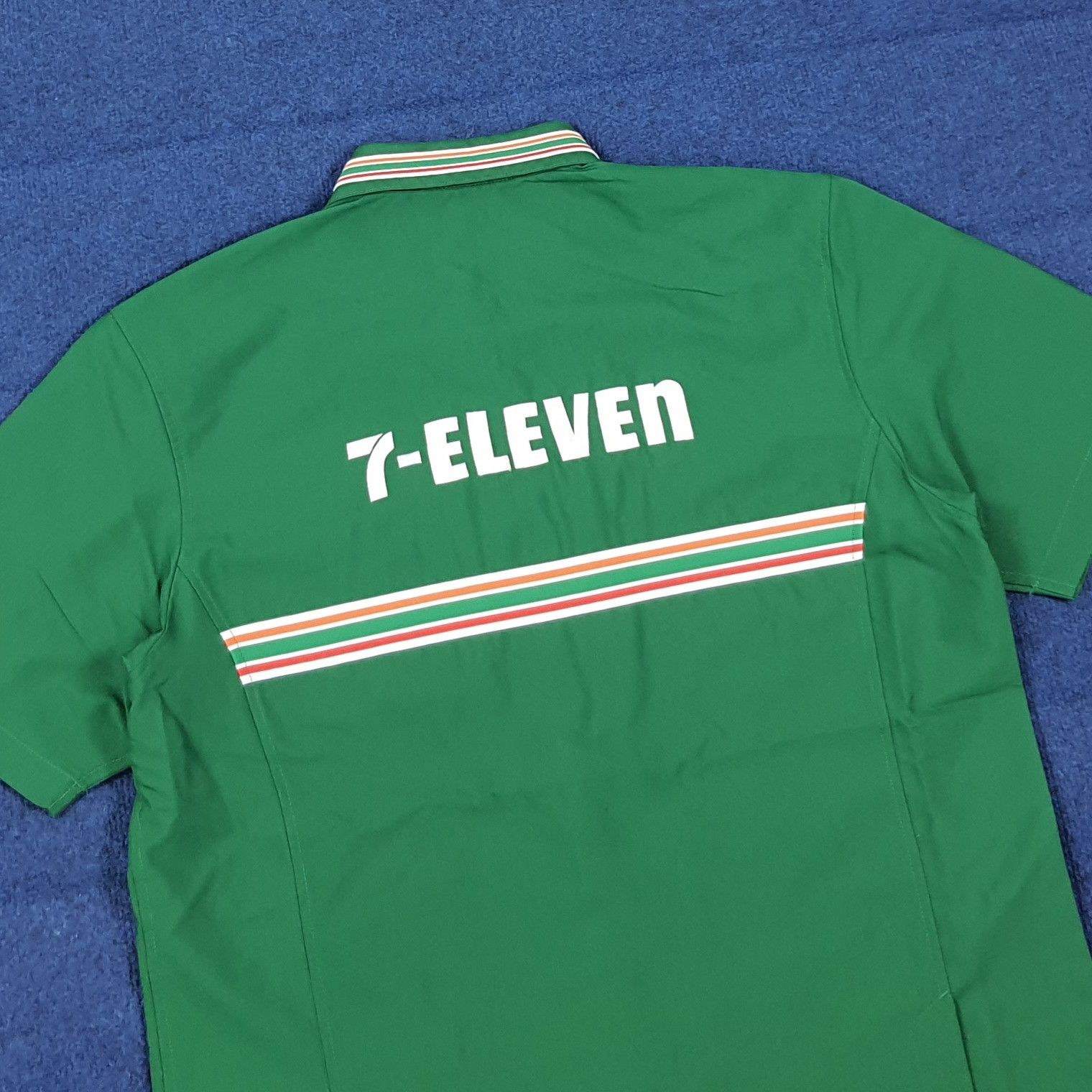Japanese Brand VINTAGE Japanese 7-Eleven Employee Uniform Work Jacket E1A24 Size US L / EU 52-54 / 3 - 2 Thumbnail