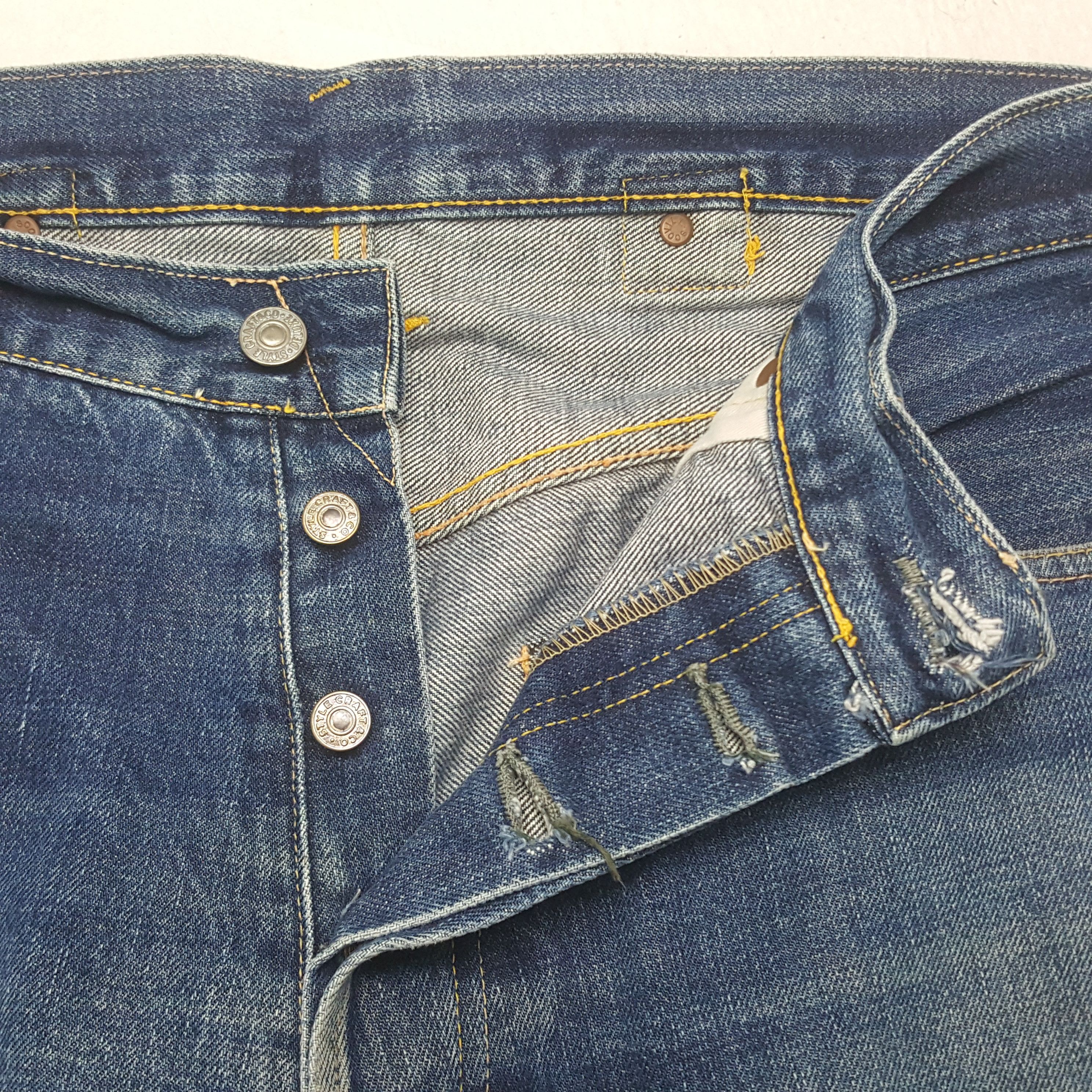 Evisu Vintage Evisu Japanese Daicock Custom Art Denim Jeans RR23 Size US 34 / EU 50 - 7 Thumbnail