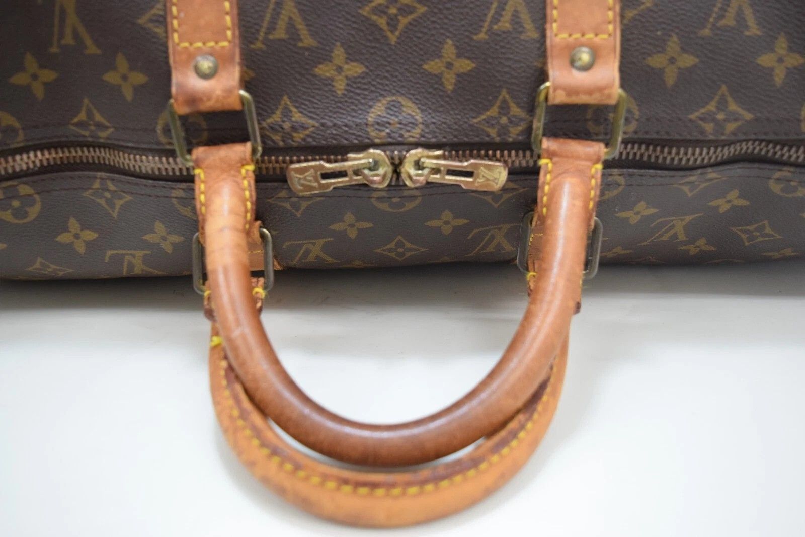 Louis Vuitton Louis Vuitton Keepall 50 Travel Boston Bag Monogram M41426 Size ONE SIZE - 7 Thumbnail
