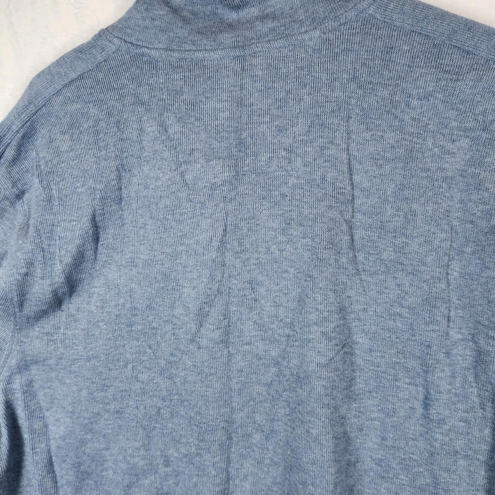 Nautica Nautica Long Sleeve Quarter Zip Pullover Blue Mens Size XL Size US XL / EU 56 / 4 - 7 Thumbnail