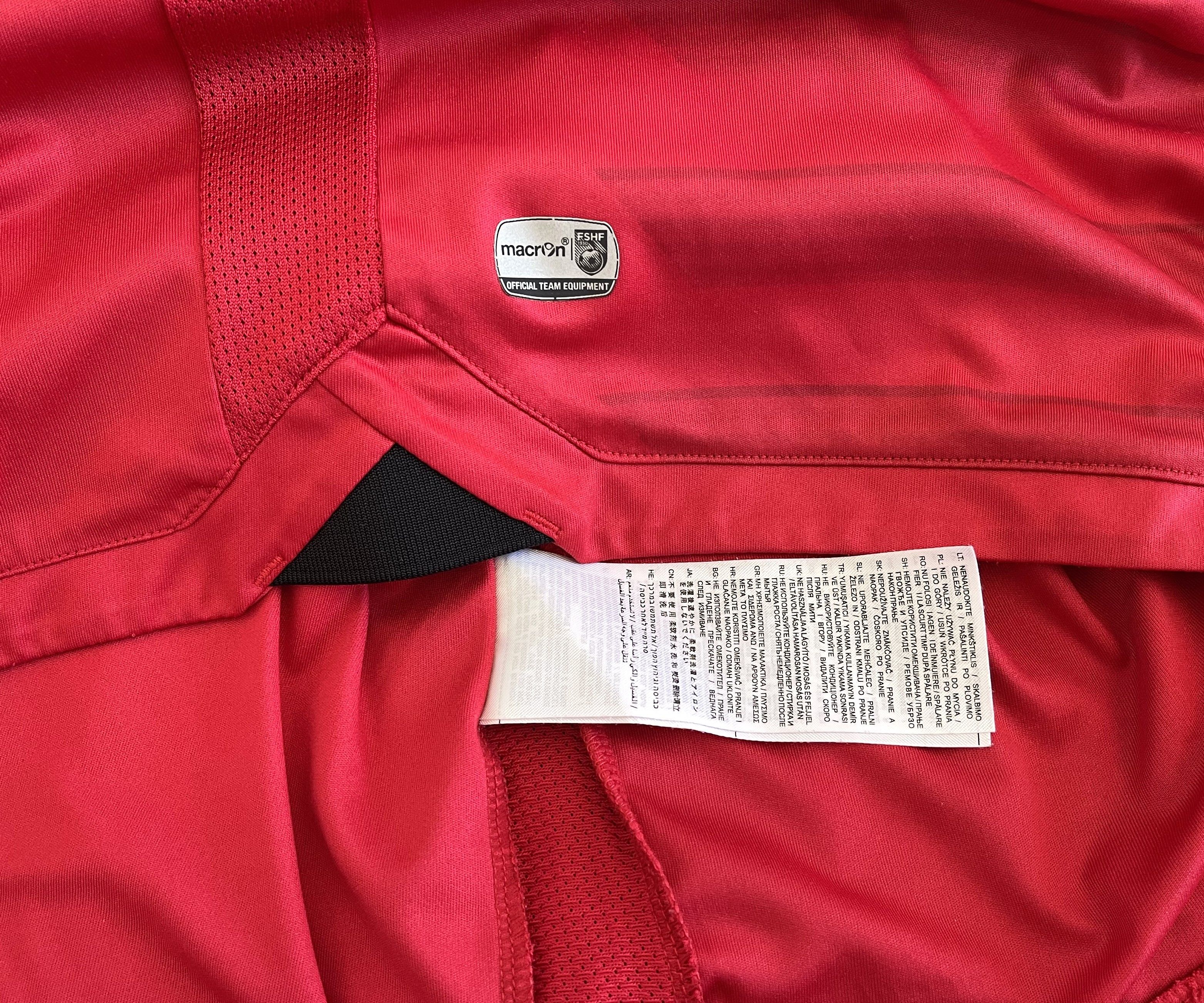 Macron Macron Football FSHF ALBANIA Size US M / EU 48-50 / 2 - 4 Thumbnail