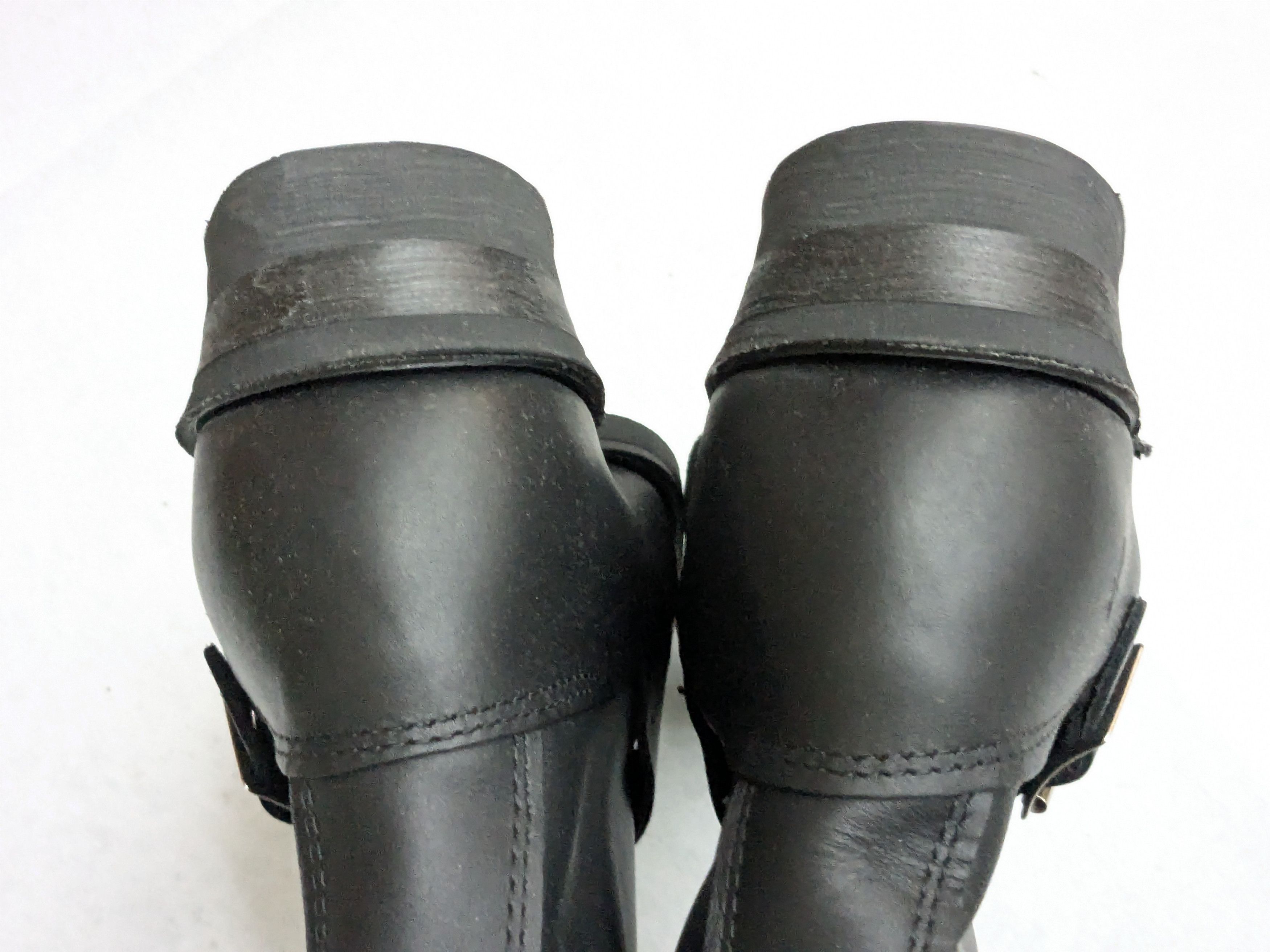 Frye Frye Engineer Boots Black Leather 9 Motorcycle Biker Size US 9 / EU 42 - 16 Thumbnail