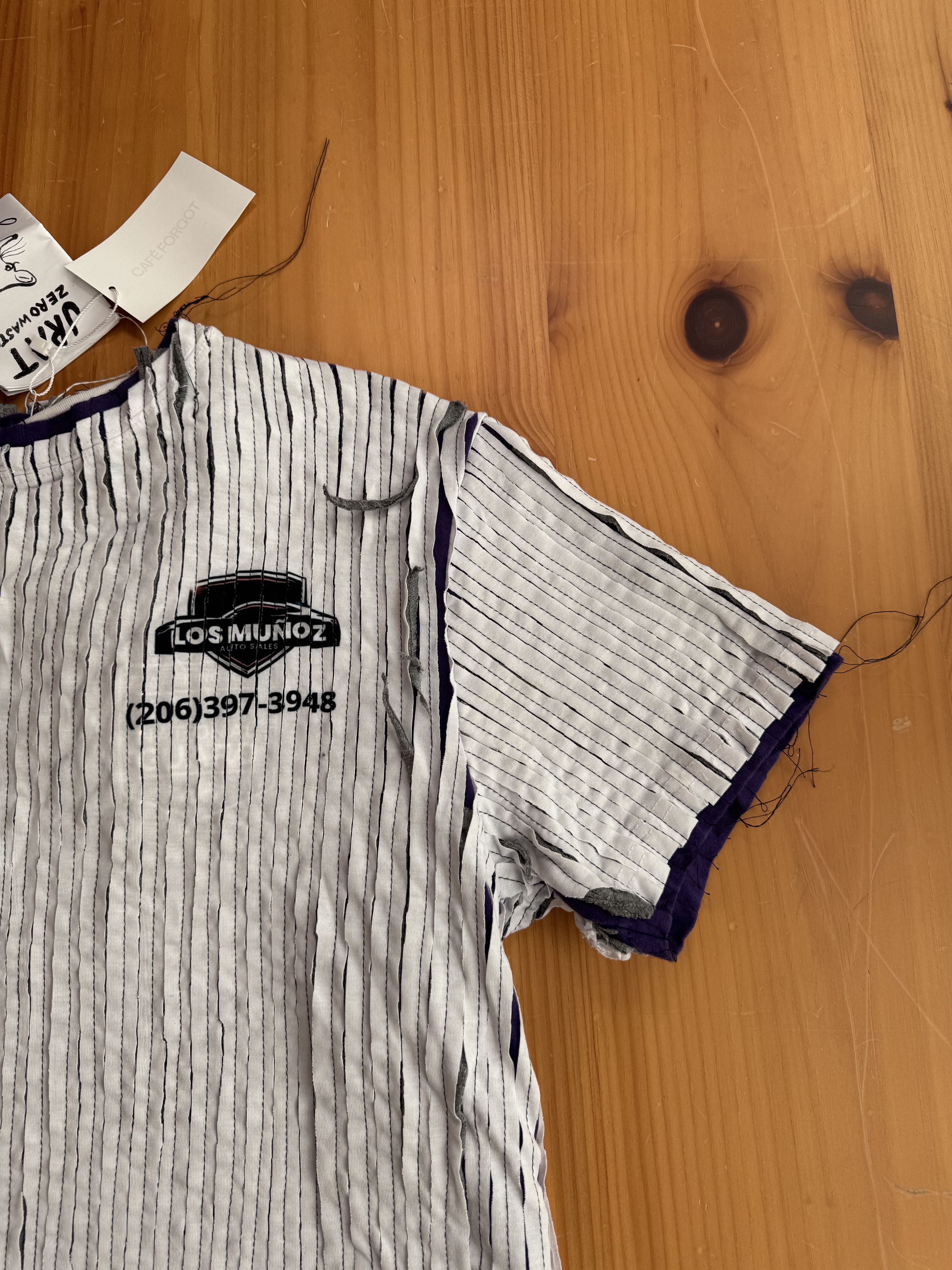 Japanese Brand JRAT 1/1 Reconstructed T-shirt Size US L / EU 52-54 / 3 - 3 Thumbnail