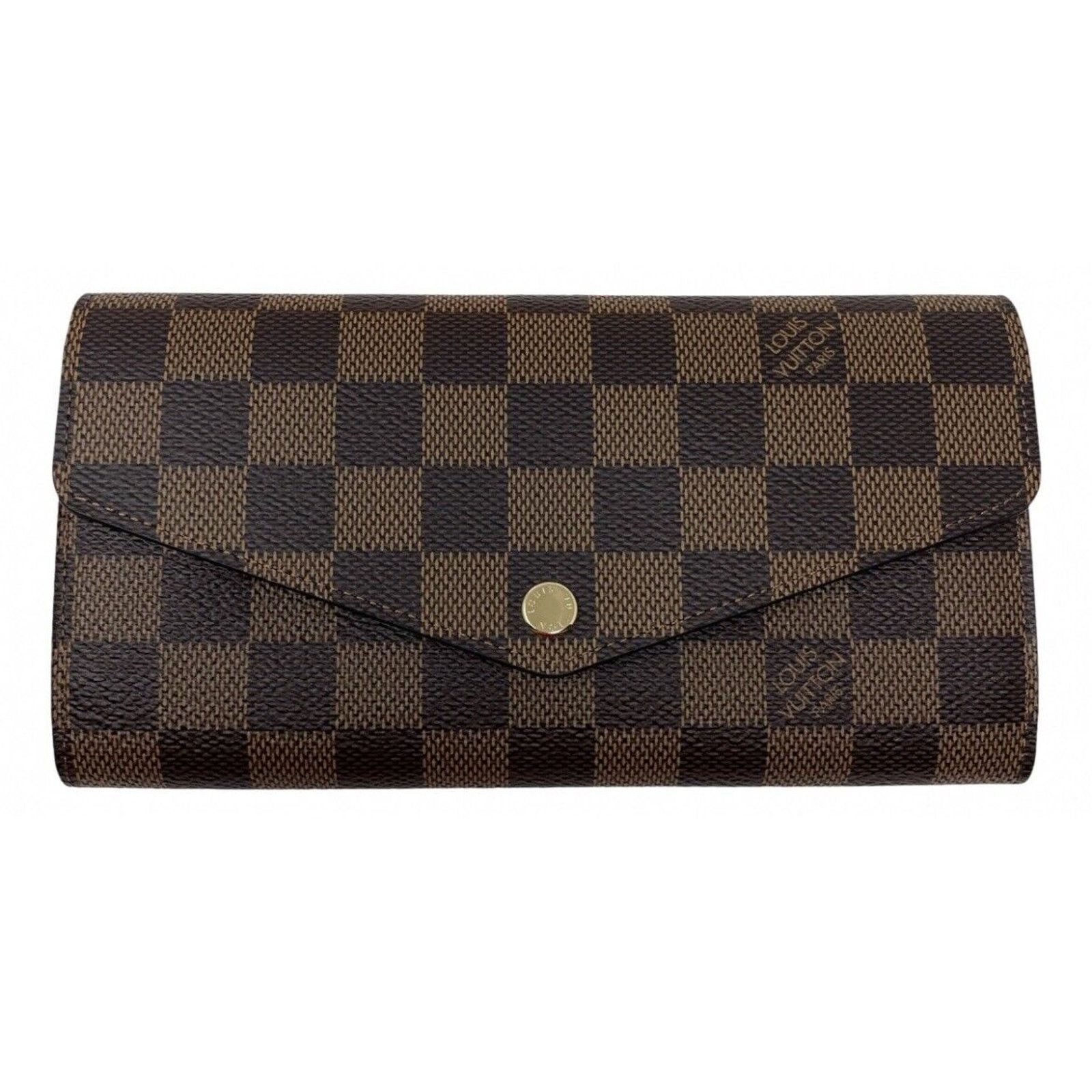Louis Vuitton LOUIS VUITTON Sarah Long Envelope Wallet Damier Ebene Size ONE SIZE - 12 Thumbnail