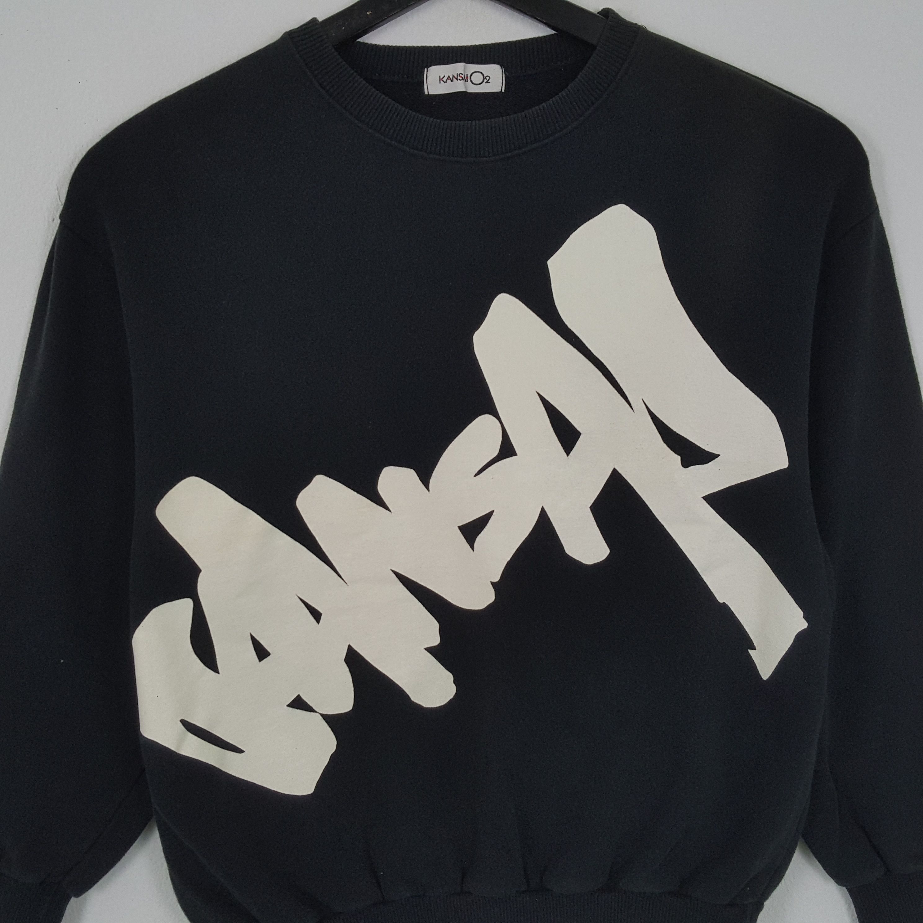 Japanese Brand × Kansai Yamamoto × Vintage KANSAI Japanese Fashion Style Streetwear Sweatshirt Size US M / EU 48-50 / 2 - 4 Thumbnail