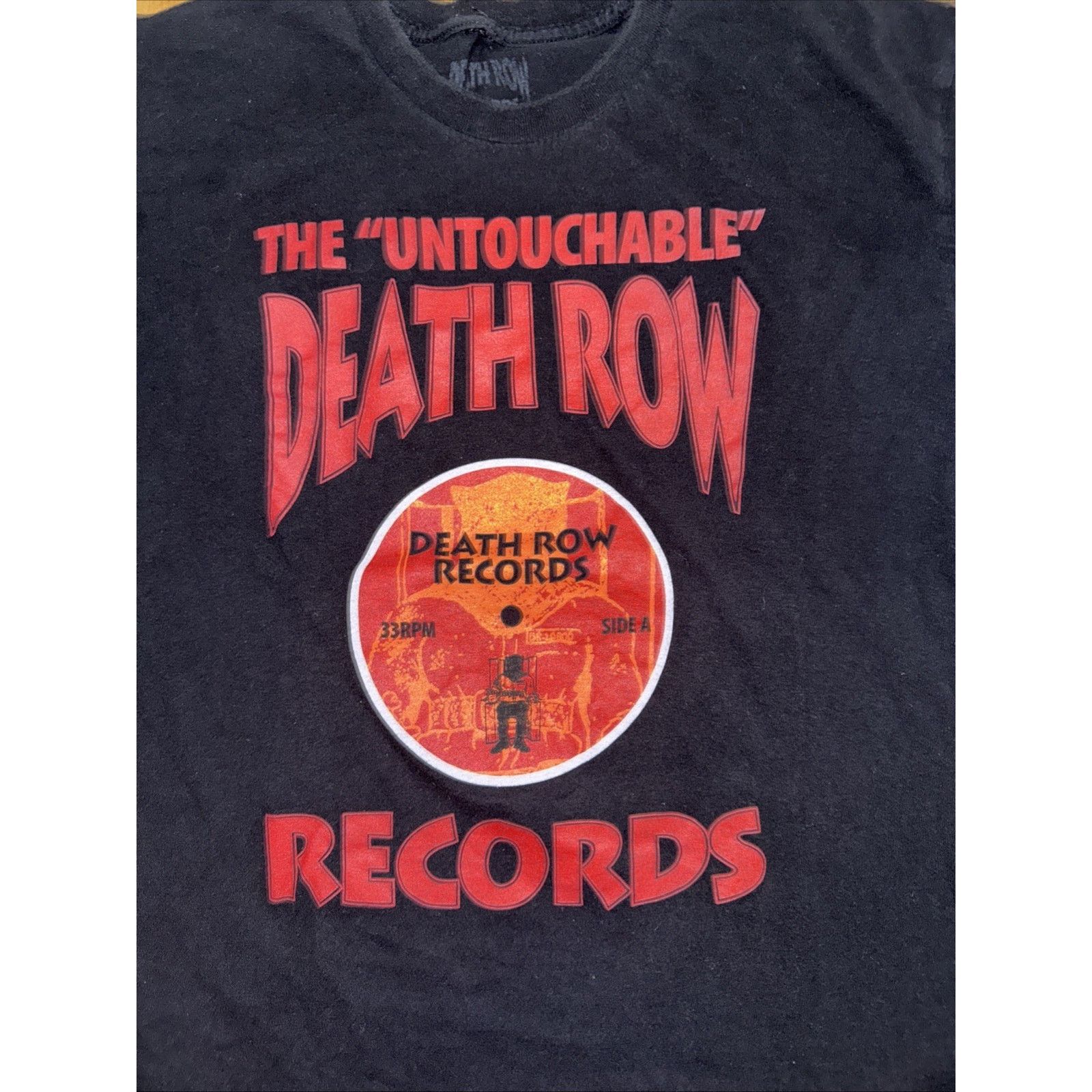 Band Tees × Snoop Dogg Death Row Records Graphic T-Shirt Men’s L Black Rap Tee Size US L / EU 52-54 / 3 - 2 Thumbnail