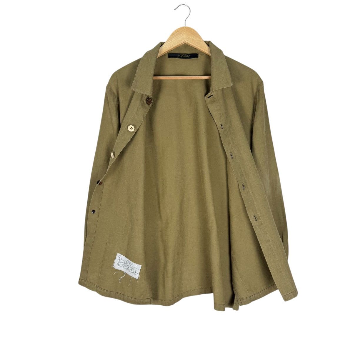 Archivio J.M. Ribot 🔥ARCHIVIO J M RIBOT ANTIQUE BUTTON SHIRT JACKET Size US S / EU 44-46 / 1 - 9 Thumbnail
