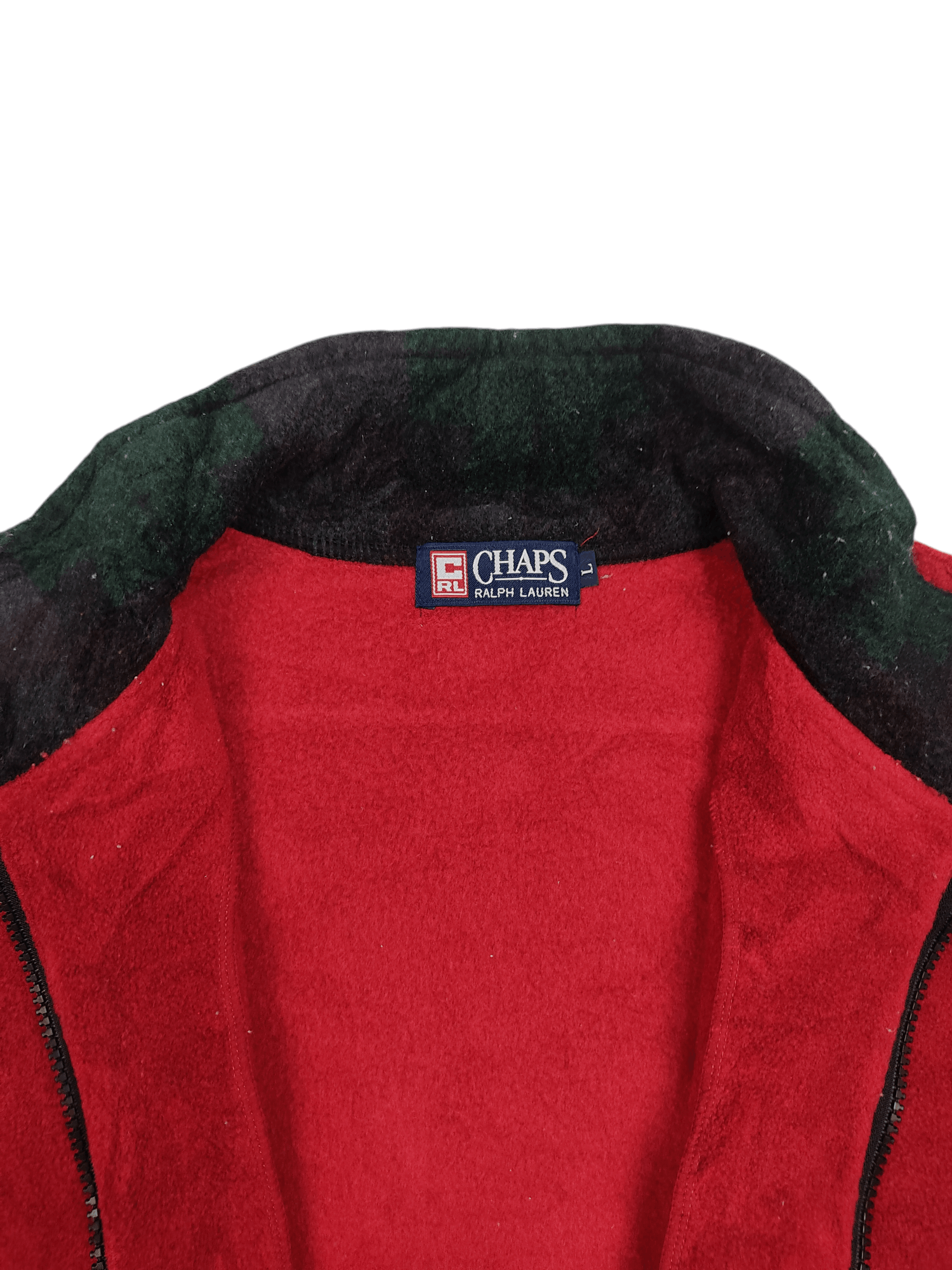 Chaps Ralph Lauren × Japanese Brand × Ralph Lauren Chaps Ralph Lauren Fleece Jacket Size US L / EU 52-54 / 3 - 3 Thumbnail