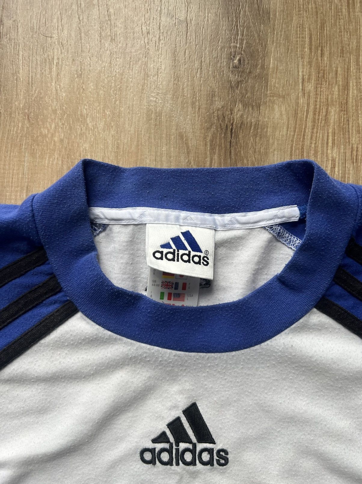 Adidas Vintage Adidas Oversize T-Shirt Size US L / EU 52-54 / 3 - 2 Thumbnail