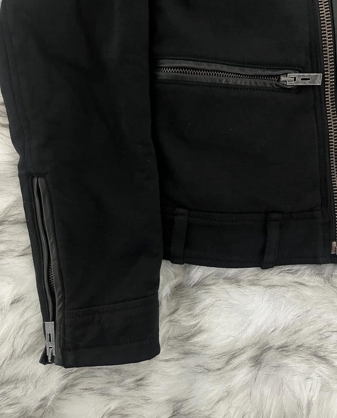 Emporio Armani Emporio Armani Biker Leather Jacket Size US S / EU 44-46 / 1 - 2 Thumbnail