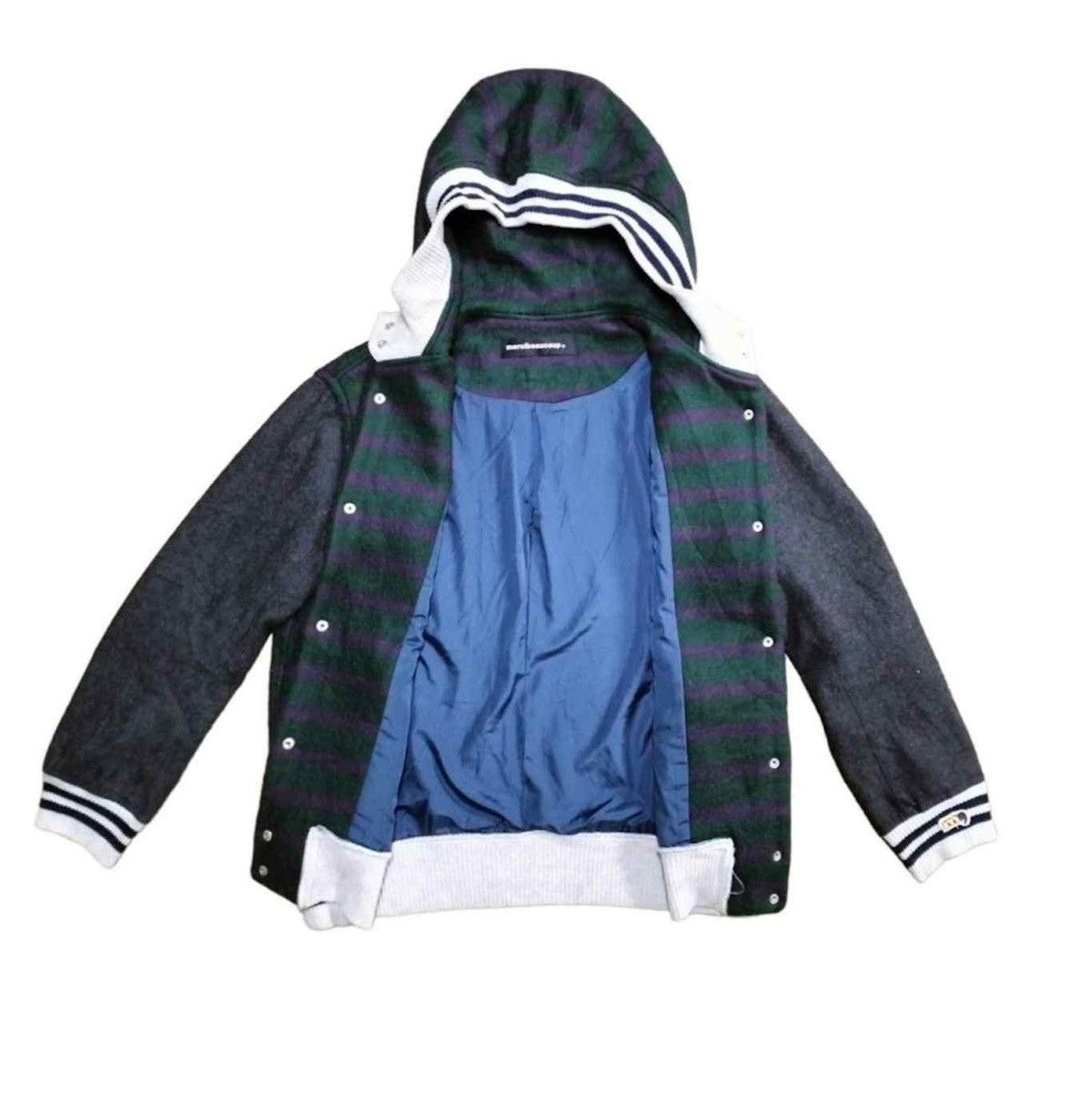 Issey Miyake 🔥Issey Miyake Mercibeaucoup Varsity Hodded Stripe Jacket Size US M / EU 48-50 / 2 - 3 Thumbnail