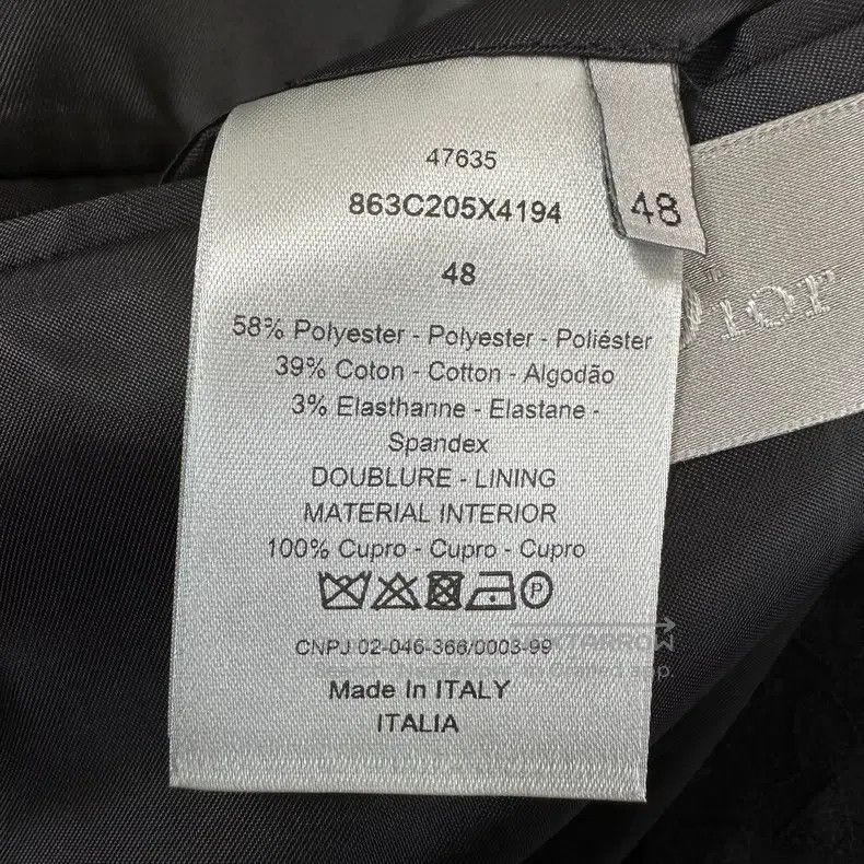 Dior Dior Fragmented Pattern Suit Jacket Size US M / EU 48-50 / 2 - 6 Thumbnail