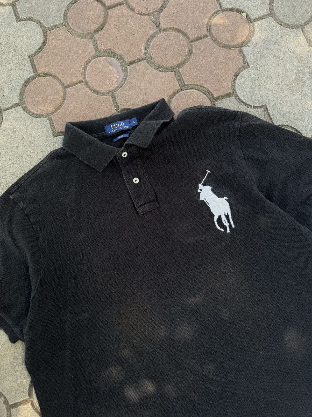 Polo Ralph Lauren Vintage Ralph Lauren Big Pony Polo Tee Size US XL / EU 56 / 4 - 3 Thumbnail