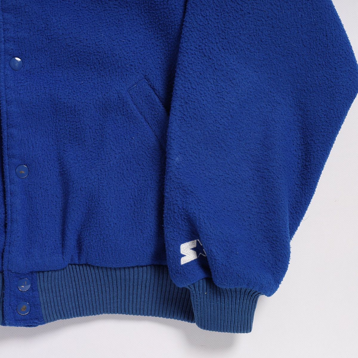 NFL Starter Giants Fleece Bomber Jacket Vintage Size US L / EU 52-54 / 3 - 6 Thumbnail