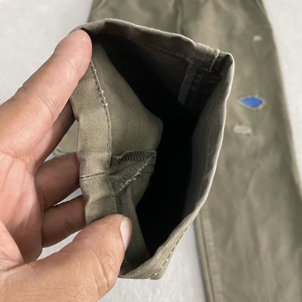 If Six Was Nine × Japanese Brand BG Japanese Brand Patchwork Distressed Pants w32 Size US 32 / EU 48 - 4 Thumbnail