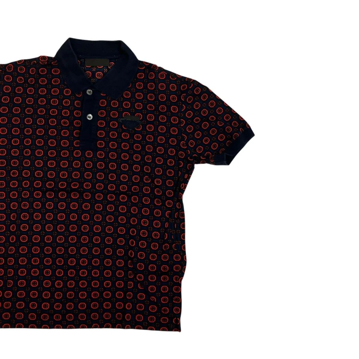 Prada Logo Polo Shirt Size L / US 10 / IT 46 - 5 Thumbnail