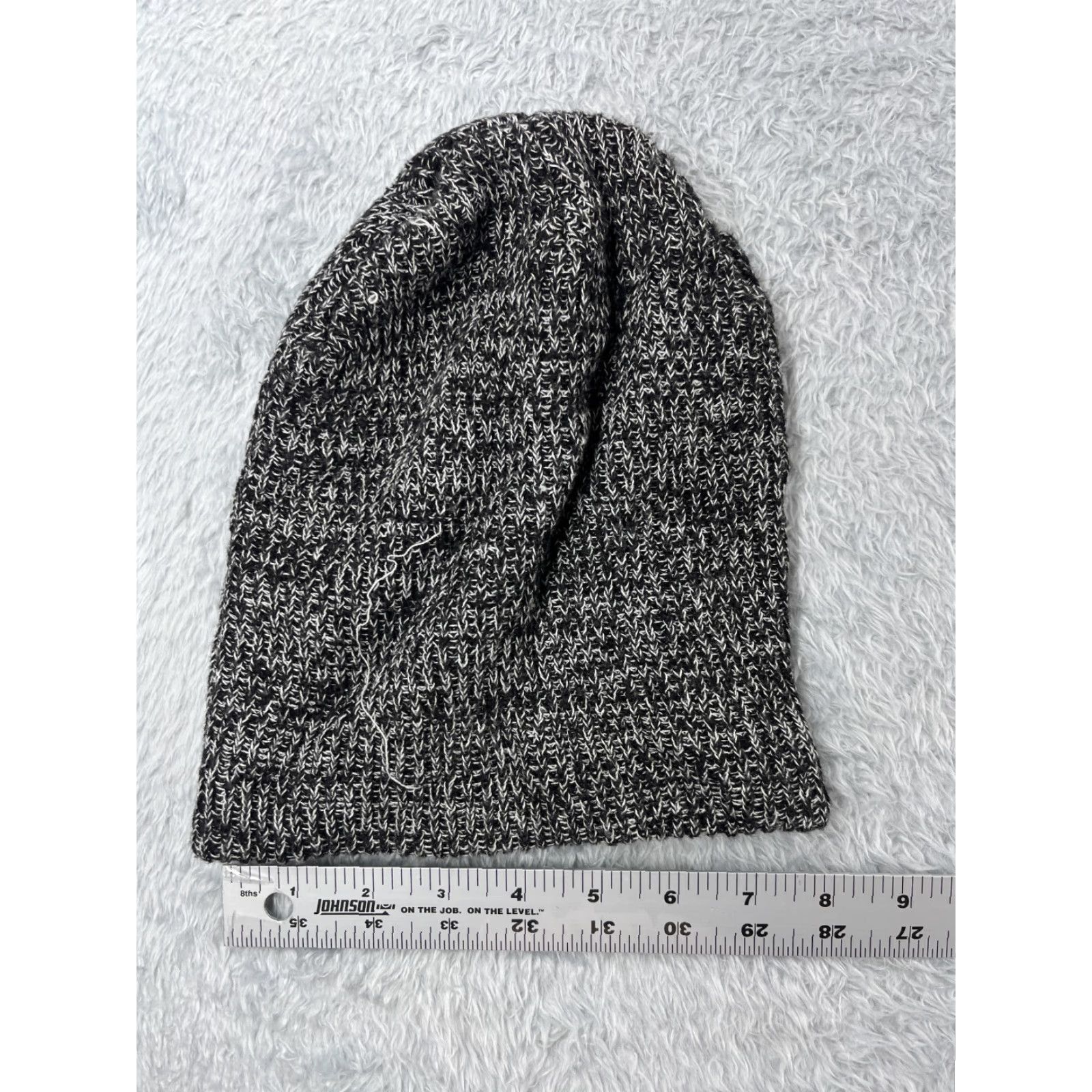 Forever 21 FOREVER 21 Beanie Womens One Size Black Gray Knit Acrylic Cotton Snow Ski Hat/Cap Beanie Womens One Size Black Gray Knit Acrylic Cotton Snow Ski Size ONE SIZE - 3 Thumbnail
