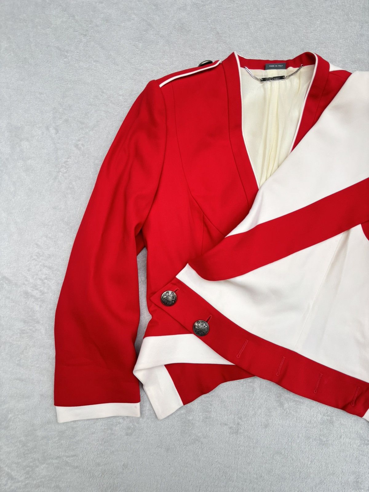 Alexander McQueen SS 2016 Runway Asymmetrical Sculptural Military-Insp Jacket Size M / US 6-8 / IT 42-44 - 14 Thumbnail