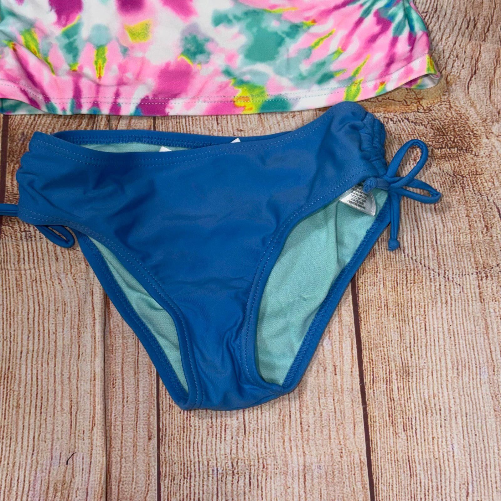 Other Limited Too Girls' Tie-Dye Rash Guard Set Size 5/6 Size ONE SIZE - 4 Thumbnail