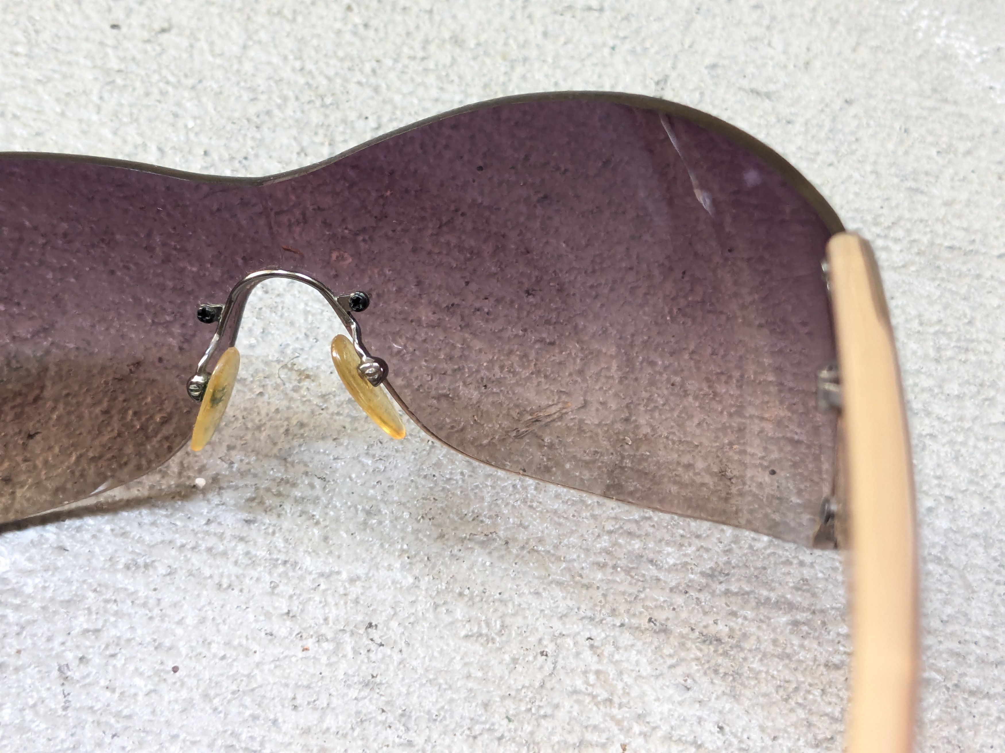 Prada Prada Sunglasses SPR58H Y2K Purple Gradient Flame Fire Size ONE SIZE - 12 Thumbnail