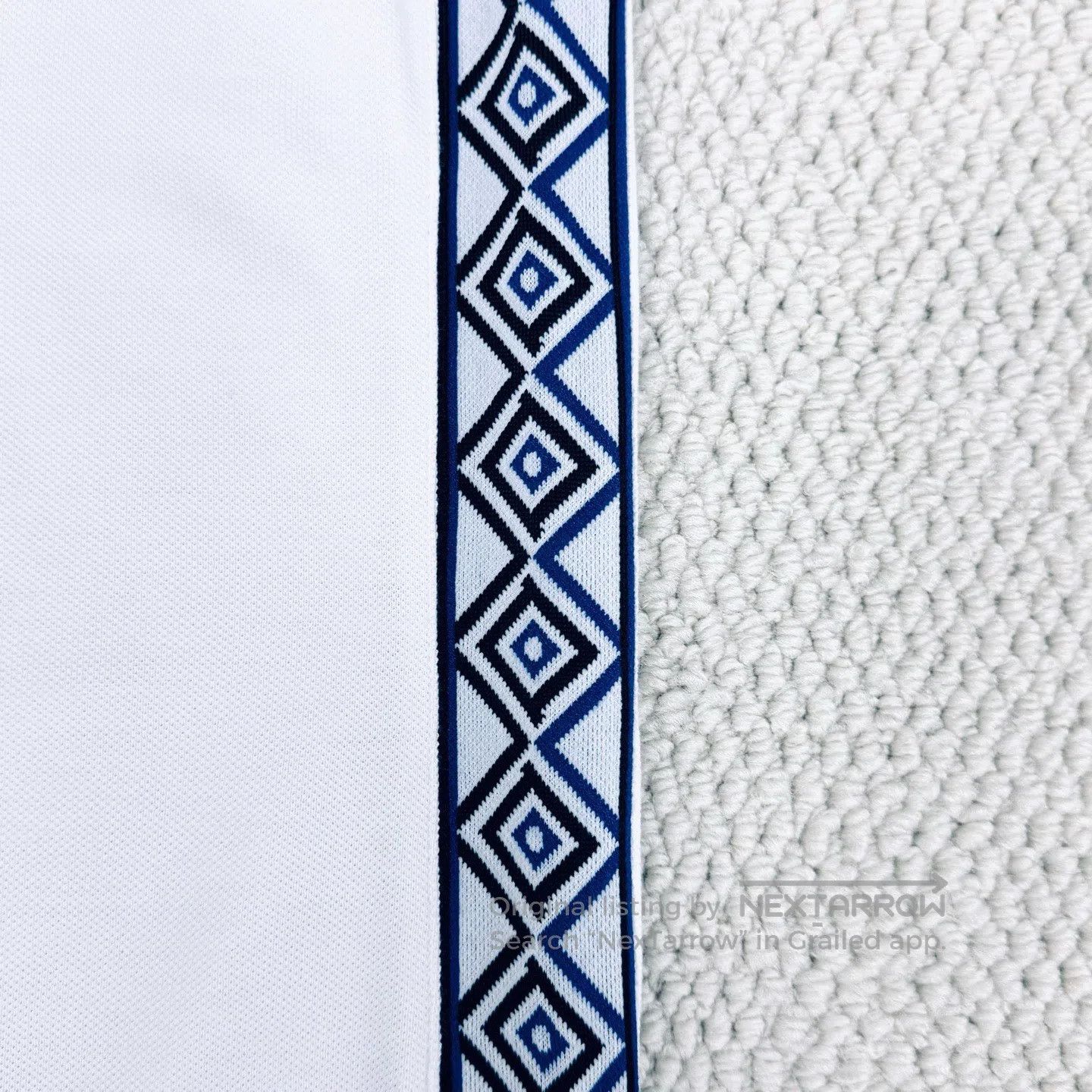 Versace Versace White Hem Medusa Metal Logo Side Geometric Logo Hi Size US M / EU 48-50 / 2 - 5 Thumbnail