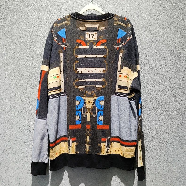 Givenchy Givenchy Design robot series sweatshirt Size US XS / EU 42 / 0 - 2 Thumbnail