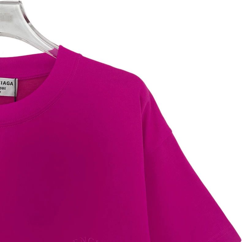 Balenciaga Balenciaga Solid Color Round Neck Short Sleeve Size XS / US 0-2 / IT 36-38 - 3 Thumbnail
