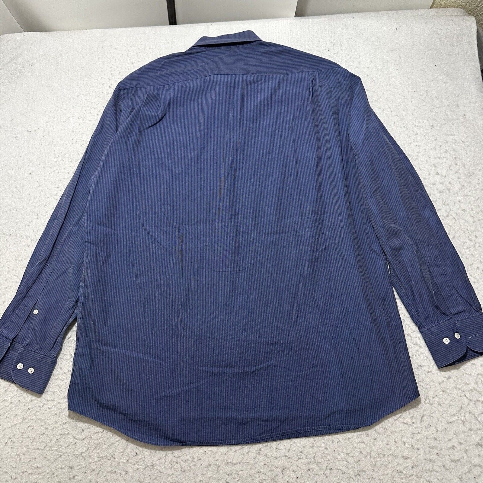 Hugo Boss BOSS Hugo Boss 16 Button Down Dress Shirt Blue Pattern Size US L / EU 52-54 / 3 - 9 Thumbnail