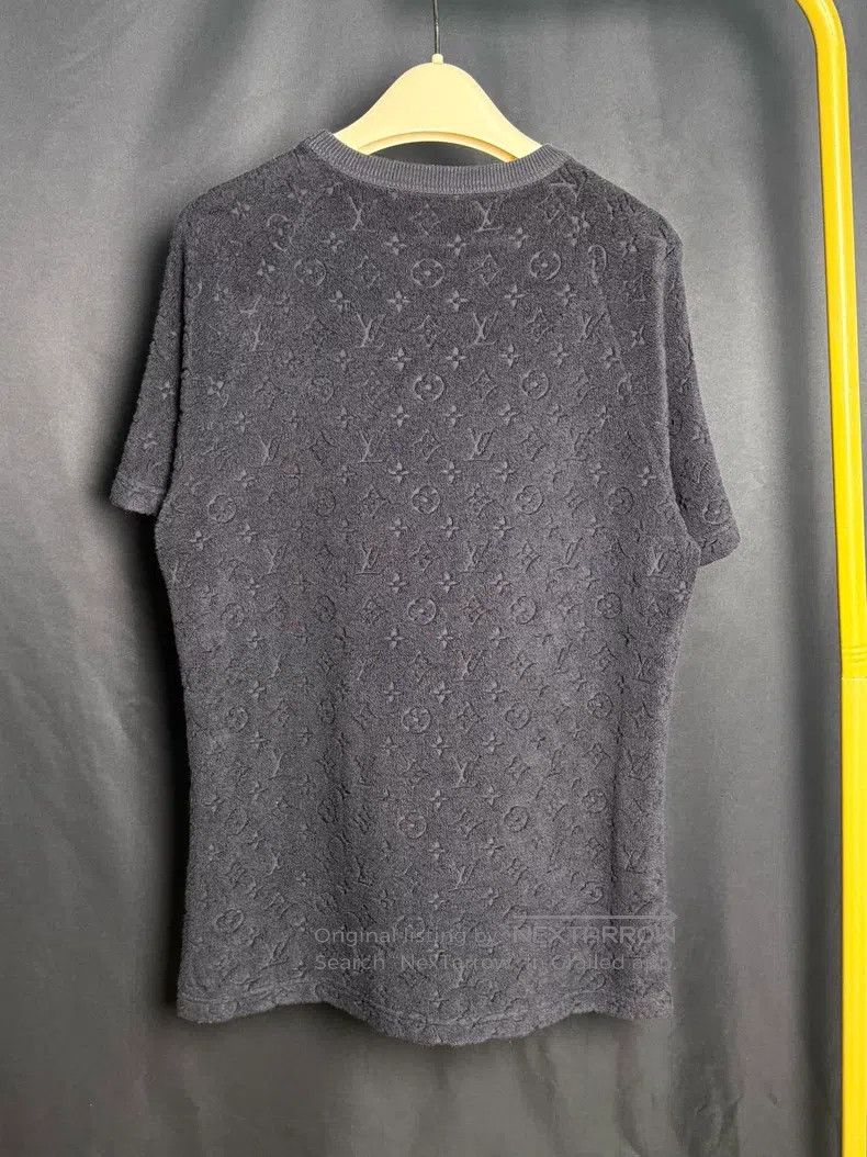 Louis Vuitton Louis Vuitton Black Terry fabric short sleeve T-shirt Size US S / EU 44-46 / 1 - 3 Thumbnail