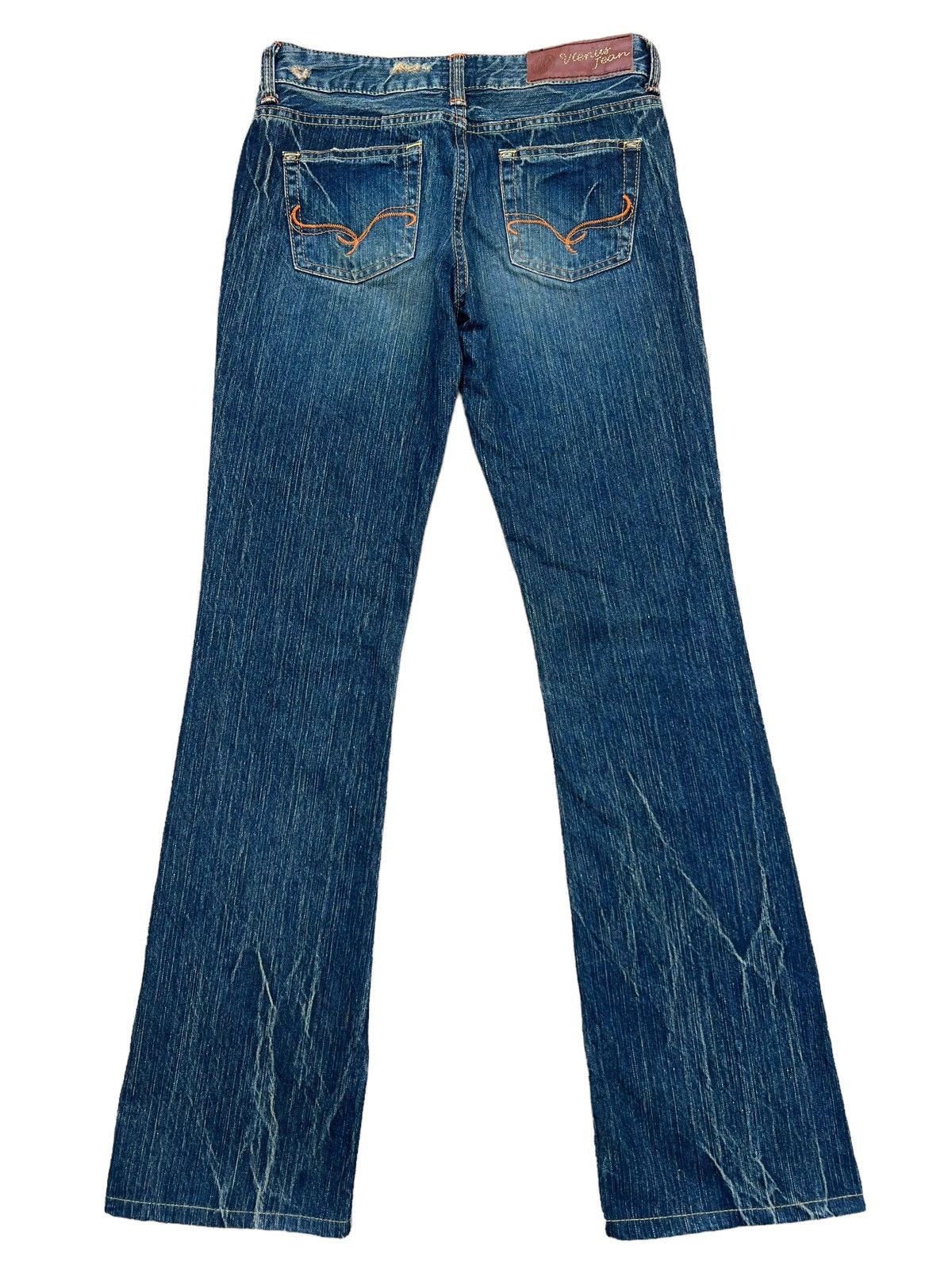 Edwin Flare💥 Vienus Something Mudwash Bootcut Denim Jeans 29x33 Size 29" - 3 Thumbnail