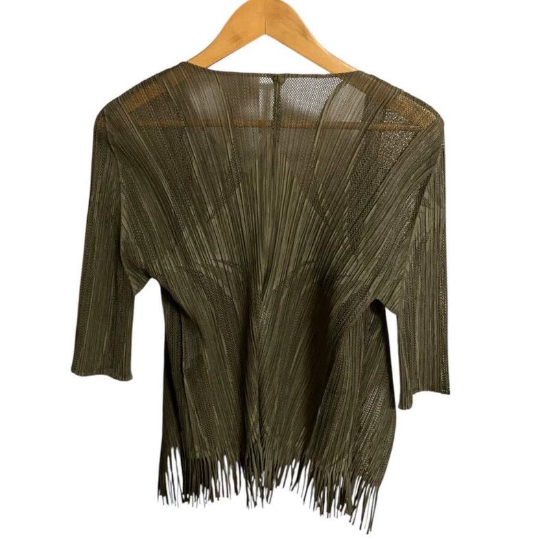 Issey Miyake issey miyake size:3 Fringed top 2505-Nextarrow Size XXS / US 00 / IT 34 - 3 Thumbnail