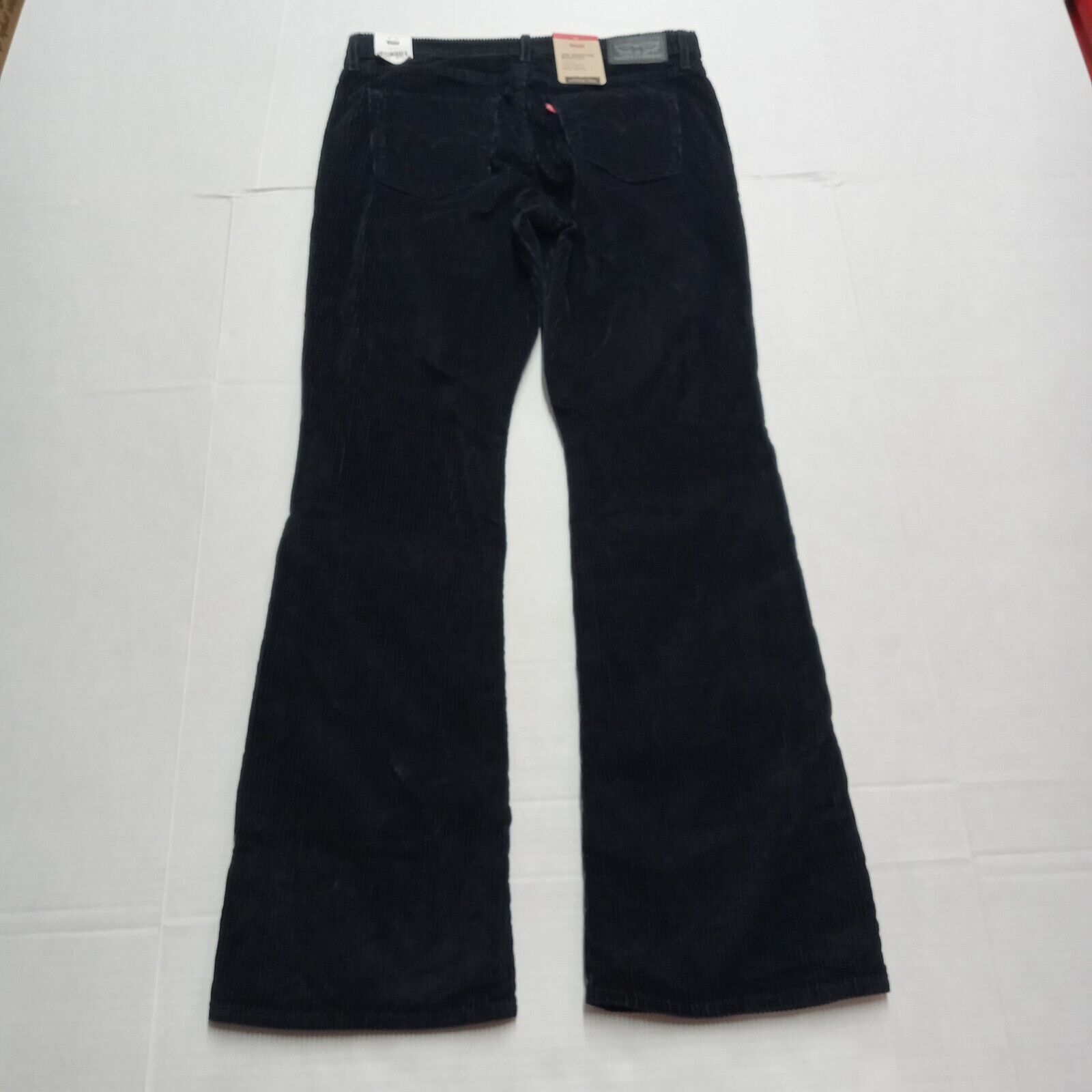 Levi's Levi’s 315 Bootcut Corduroy Women’s Sz 29x30 Black IRREGULAR Size 29" - 6 Thumbnail