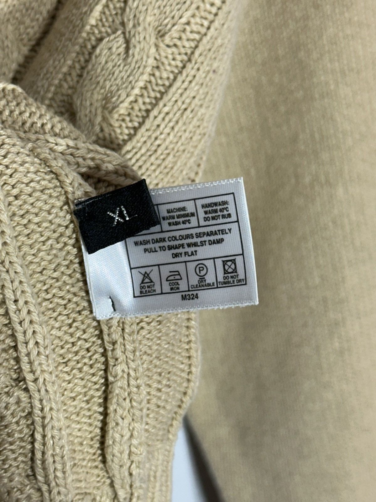 Barbour Vintage Barbour Cable-Knit Wool Sweater Size US XL / EU 56 / 4 - 5 Thumbnail