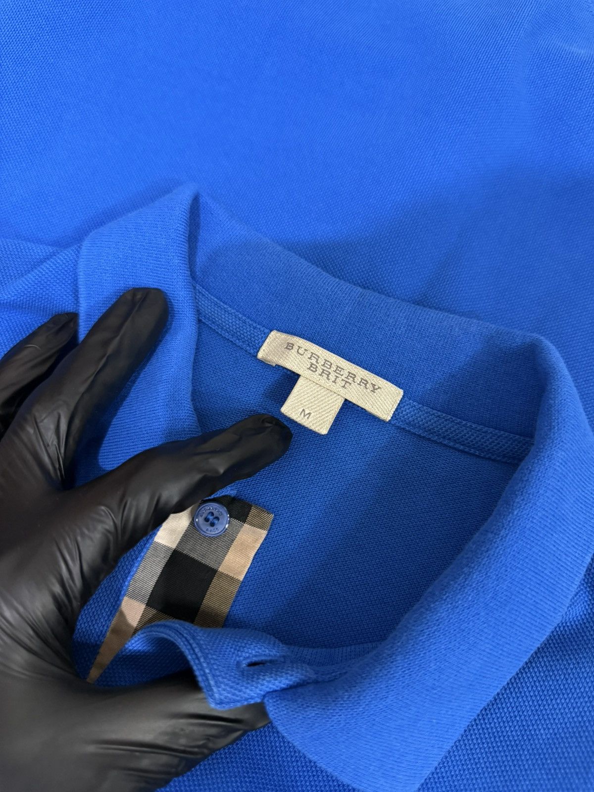 Burberry Burberry polo shirt with Burgundy Burberry symbol Size US M / EU 48-50 / 2 - 5 Thumbnail