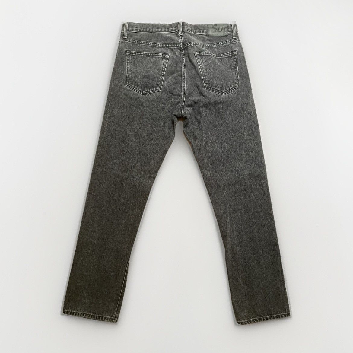 Supreme Slim Washed Denim Jeans Size 32 Size US 32 / EU 48 - 2 Thumbnail