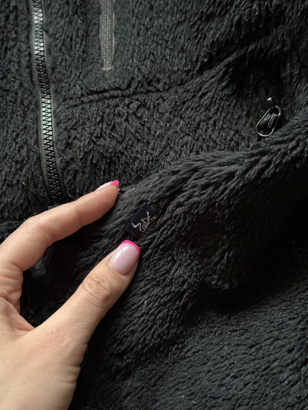 Arc’teryx 2000s vintage Y2K fuzzy fleece jacket polartec