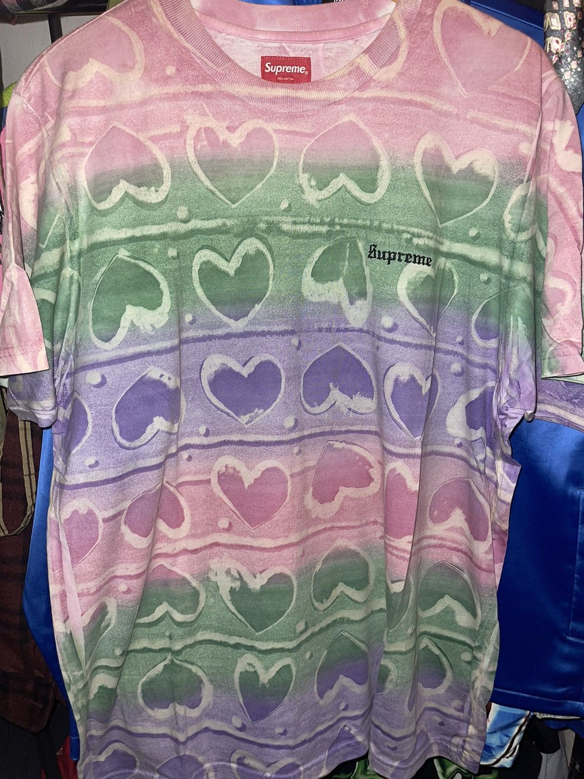Supreme Supreme Hearts Sz XL Size US XL / EU 56 / 4 - 2 Thumbnail