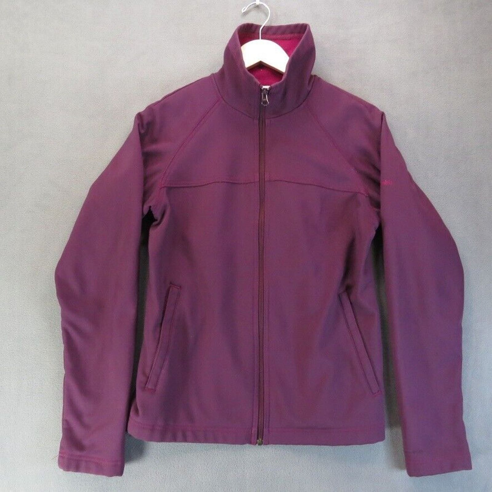 Columbia Columbia Full Zip Softshell Jacket Womens Medium Purple Size M / US 6-8 / IT 42-44 - 1 Thumbnail