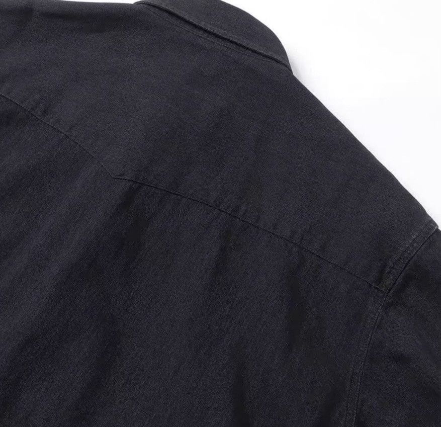 Auralee AURALEE Selvedge Super Light Denim Shirt Size US XL / EU 56 / 4 - 4 Thumbnail